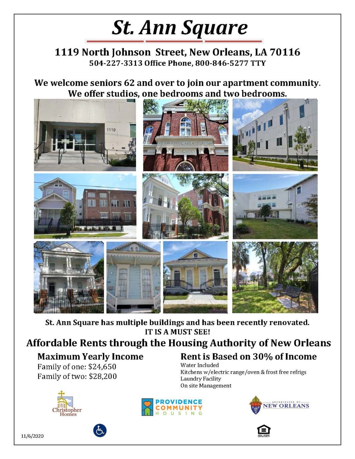Providence Community Housing New Orleans Housing Affordable